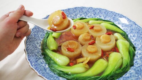 已經擺好盤的金玉滿堂成品